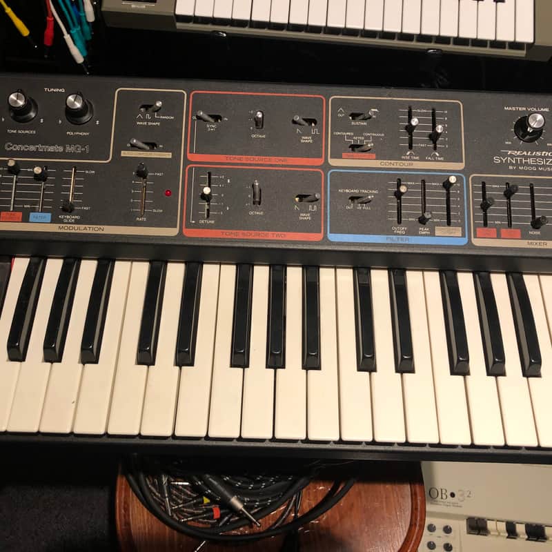 1981 Moog Realistic Concertmate MG-1 Black