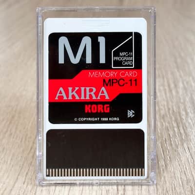 Korg M1 // Voice Rom Data Card // MPC-11 Akira