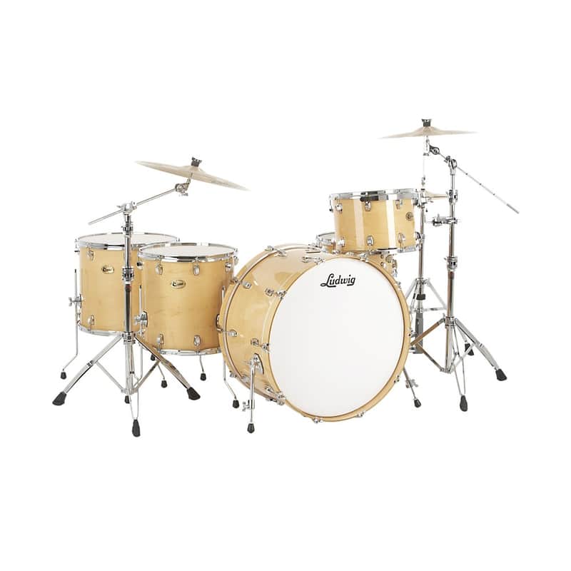 Ludwig Centennial Series Zep 10x14 / 16x16 / 16x18 / 14x26" Drum Set image 1