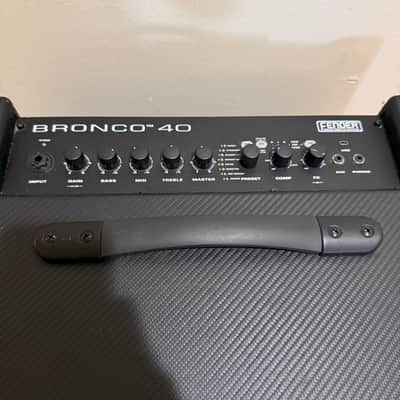 Fender Bronco 40 1x10 Bass Combo Amp 2010s - Black image 2