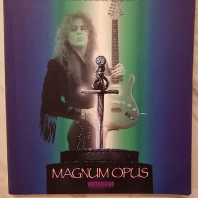 YNGWIE MALMSTEEN - MAGNUM OPUS - Tablature Japan Band Score Guitar Tab Song Book image 1