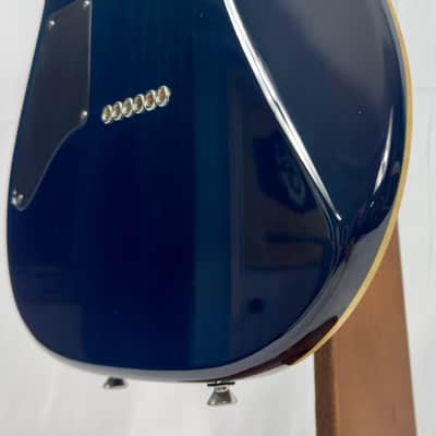Tom Anderson Guitarworks Hollow Cobra 2000 - Deep Ocean Blue W/ Binding image 19