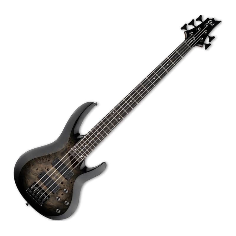 ESP LTD B-205DX Bass in Black Burst B-Stock image 1