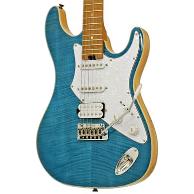 Aria 714-MK2 -Fullerton Turquoise Blue image 2