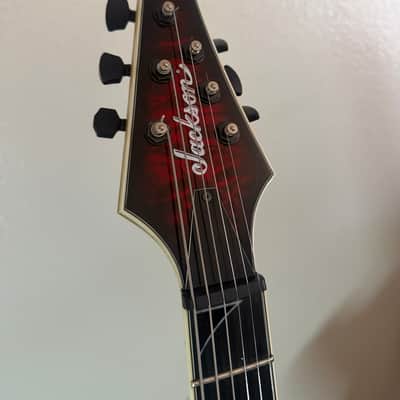 Jackson Pro Series Monarkh SCQ 2016 - 2017 - Transparent Red Burst image 3