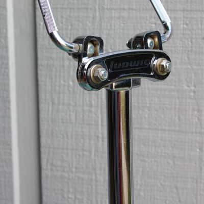 Ludwig 70's Vintage Hercules Double Tom Tom Floor Stand....... Nice ! image 5