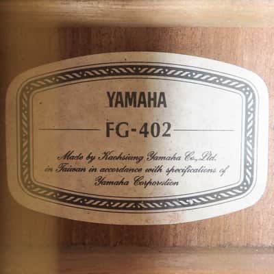 Yamaha FG-402 Acoustic guitar - 1970s image 5