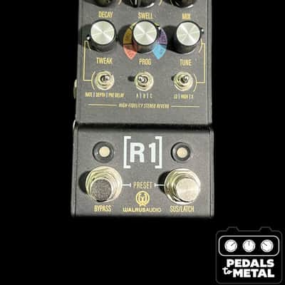 Walrus Audio Mako R1 High-Fidelity Stereo Reverb 2021 - 2024 - Black - X21555