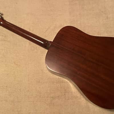 1970’s Elger Custom Built 12 Acoustic Dreadnought Guitar MIJ Japan True Lawsuit Ibanez image 9