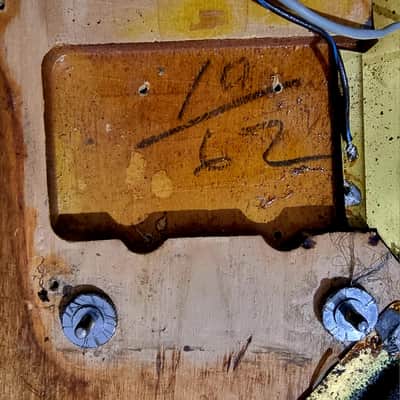 1962 Fender Jazzmaster - Natural Refin with 1971 Stratocaster Neck image 12