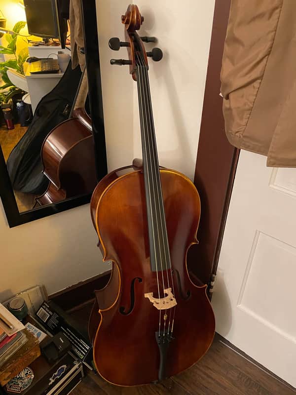 Stringworks Artist Cello  with Joh. Krausch Bow and Case image 1