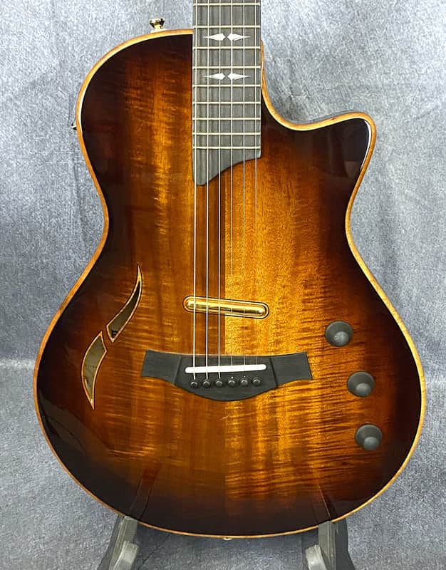 Taylor 2023 T5z Custom Koa Shaded Edgeburst Acoustic-Electric image 1