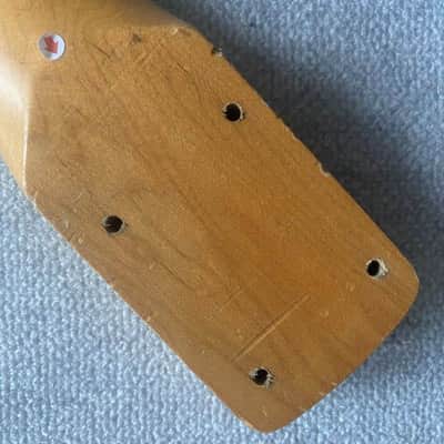 Maple Wood Guitar Strat Stratocaster Style Neck, Rosewood 21 Frets Fingerboard image 12