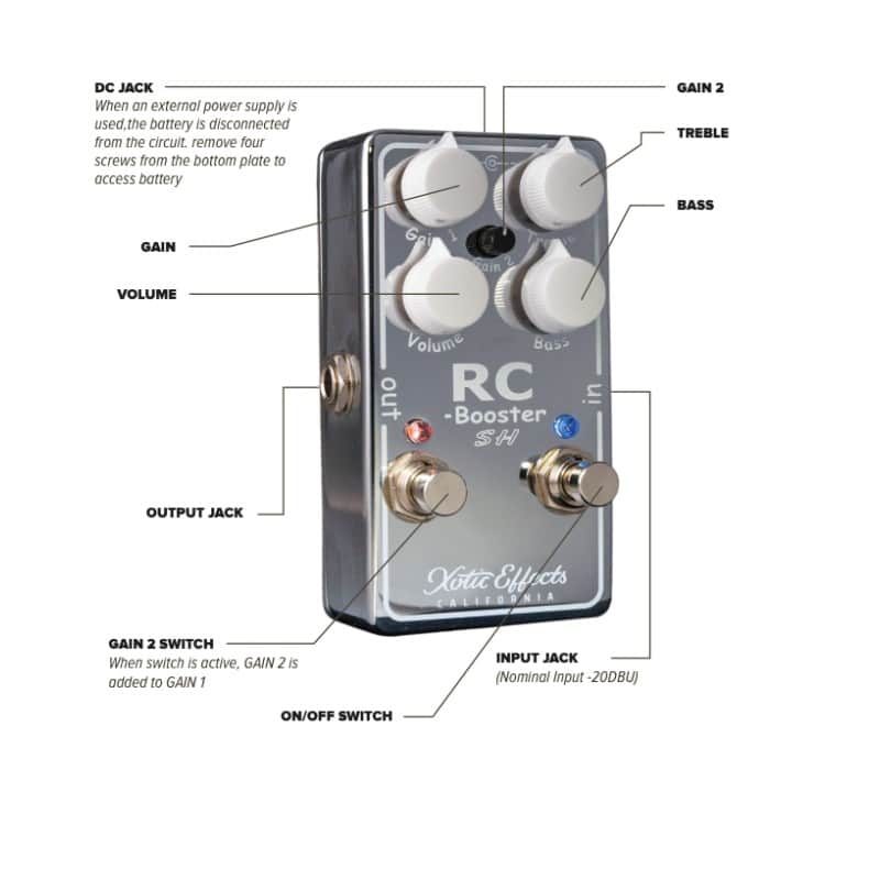 XOTIC RC BOOSTER SH LIMITED EDITION COPPER | Reverb