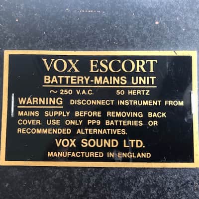 Vox Escort ca 1975 image 2