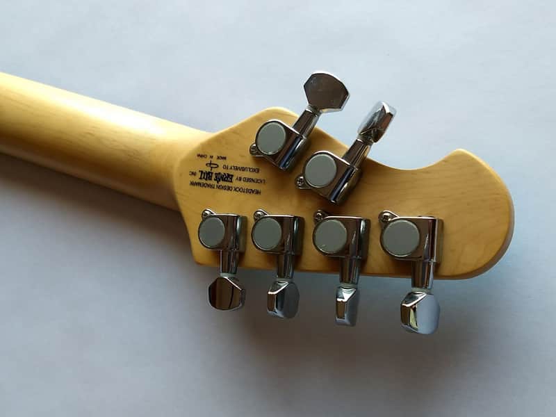 OLP MM4 Blue Officially Licensed Ernie Ball Music Man Silhouette
