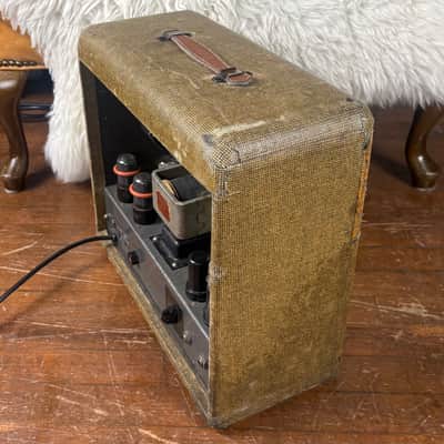 1940s Supro National Model 50 Vintage Combo Tube Amplifier! image 4