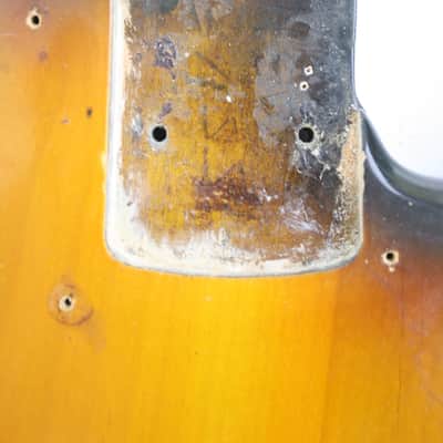 1959 Fender Prototype Jazz Bass Sunburst (Refinished) image 9