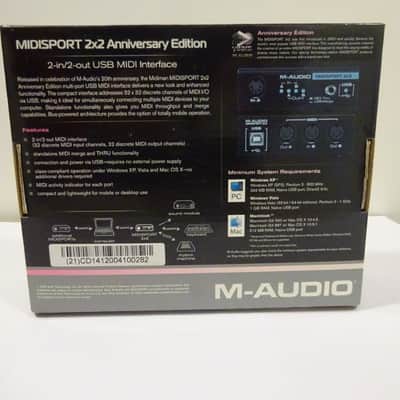 INTERFACE MIDI USB MAUDIO MIDISPORT 2X2 image 1