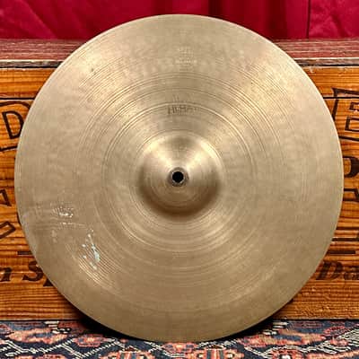 15" Zildjian A 1950s Small Stamp Hi-Hat Cymbal Pair 906g/948g *Video Demo* image 2