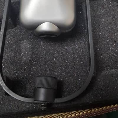 Equation Audio F.20 SE Microphone with pop screen 2012 - Brushed Stainless Steel image 3