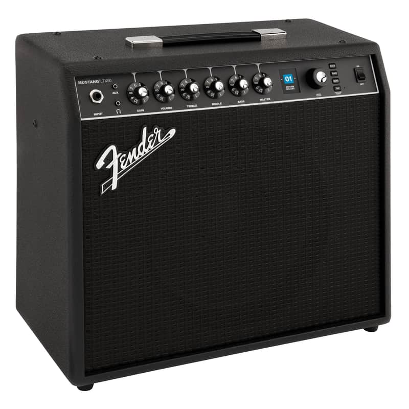Fender Mustang LTX50 Guitar Amplifier - Black image 1