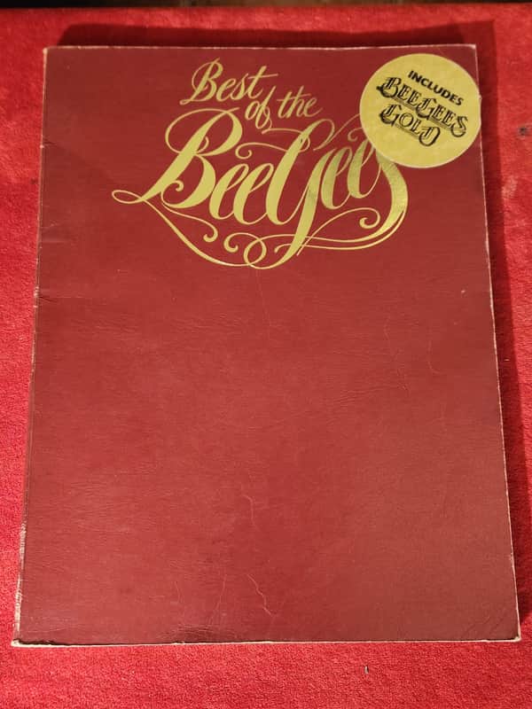 Warner Bros Vintage 1975 Best of the Bee Gees Song Book Paperback - VERY COOL-$300 On Amazon image 1