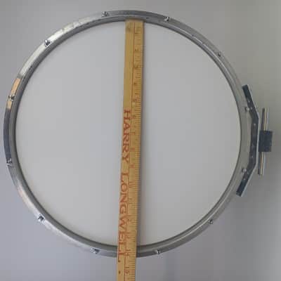 Pearl 12x14"FFX Championship Maple Free Floating Marching Snare Drum White 12Lug image 16