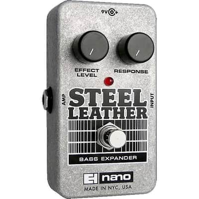 Electro-Harmonix Steel Leather Bass Expander | Reverb