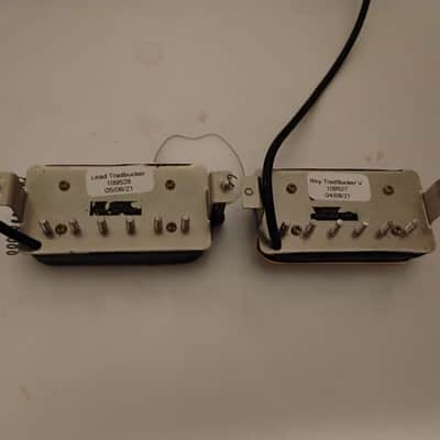 Gibson Tradbucker Zebra Pickups, matched pair, rare pickups from LP Traditional V Pro, never sold retail, quick connect luthier parts project restoration image 2