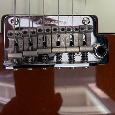 Tom Anderson Guitarworks Classic 2008 - Tabacco Burst - Mahogany body - Brazilian Rosewood fretboard image 5