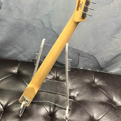 Squier Loaded Telecaster Neck with Block Inlays, Charcoal Frost Metallic Painted Headstock Face image 4