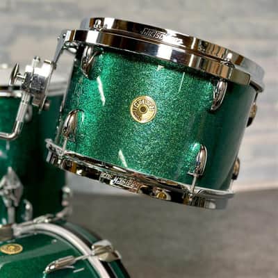 Gretsch Broadkaster 3pc Drum Set 18/12/14 Cadillac Green Sparkle - DCP Exclusive! image 3