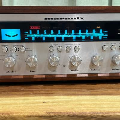 Marantz Model 2270 70-Watt Stereo Solid-State Receiver 1971 - 1975 - Silver with Wood Case image 1