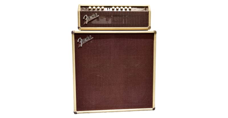 Fender Tone-Master 2-Channel 100-Watt 4x12" Guitar Amp Half Stack 1994 - 2002 image 1