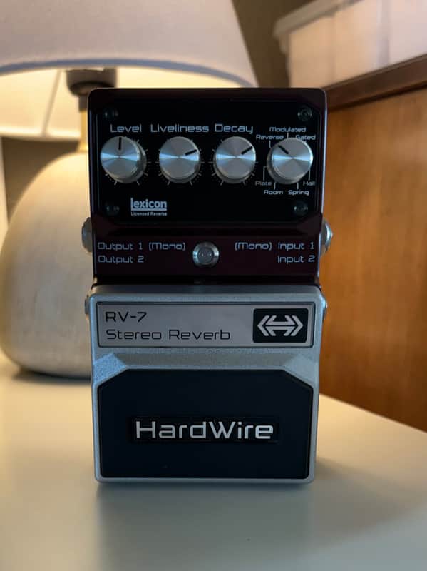 DigiTech Hardwire RV-7 Stereo Reverb