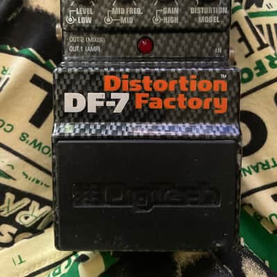 DigiTech DF-7 Distortion Factory Effects Pedal 2010s - Carbon Fiber image 12