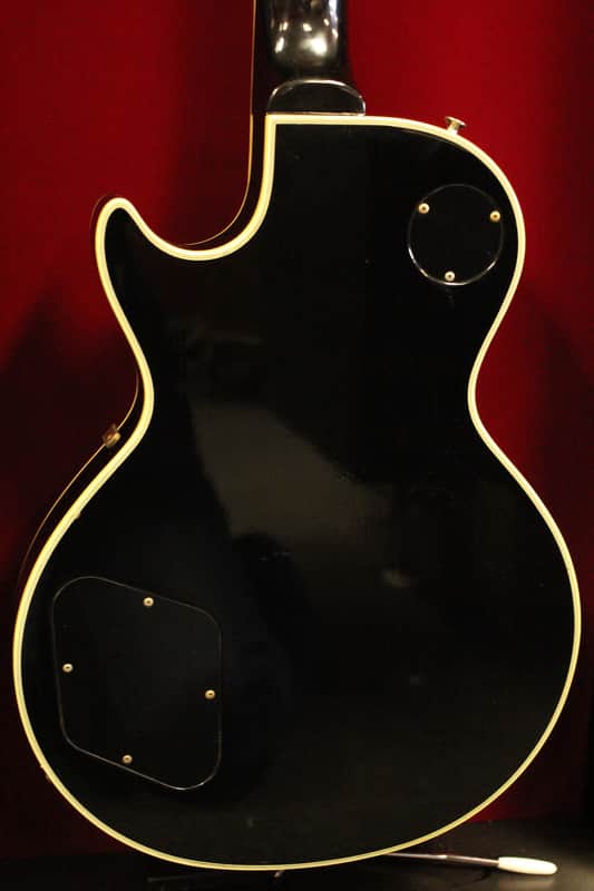 Vintage 1987 Greco Japan MIJ Les Paul Custom Black Electric Guitar