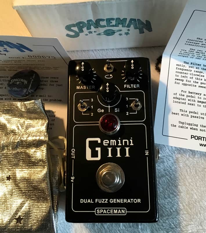 Spaceman Effects Gemini III Dual Fuzz Generator image 4
