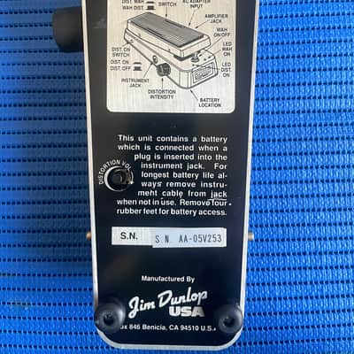 Jim Dunlop Wha Fuzz CGB95FW 1980 - Rare and vintage image 5