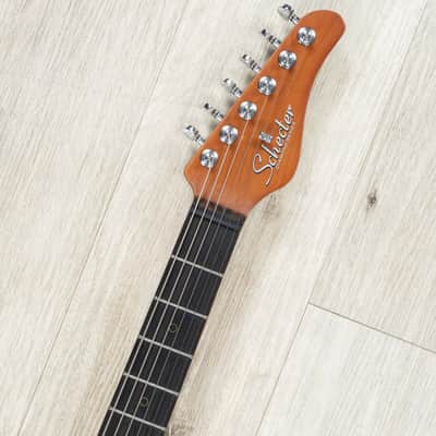 Mint Schecter 1732 Nick Johnston Signature PT Guitar, Ebony Fretboard, Atomic Snow image 9