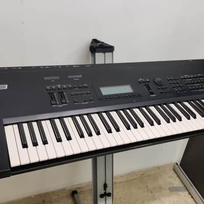 Yamaha SY99 Synthesizer 1991 Black 76-Keys - Hybrid FM/AFM & AWM2 Synthesis 32-Voice Workstation