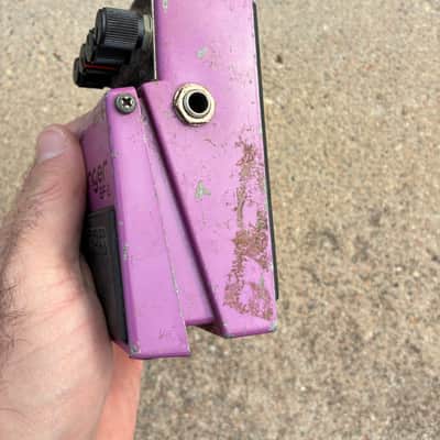 Boss BF-2 Flanger (Black Label) 1980 - 1984 - Purple vintage electric guitar pedal image 2