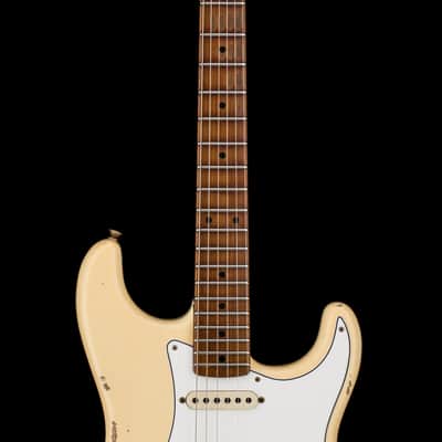 Fender Custom Shop Empire 59 Transition Stratocaster Relic - Aged Vintage White #19335 image 5