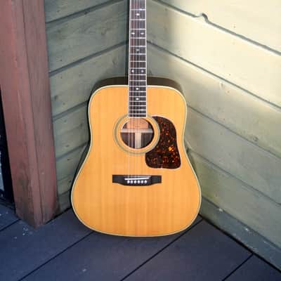 1975 Bluebell W-400, Gallagher Doc Watson style guitar by Fujigen with Under saddle PU by Fujigen, Hoshino Gakki image 25