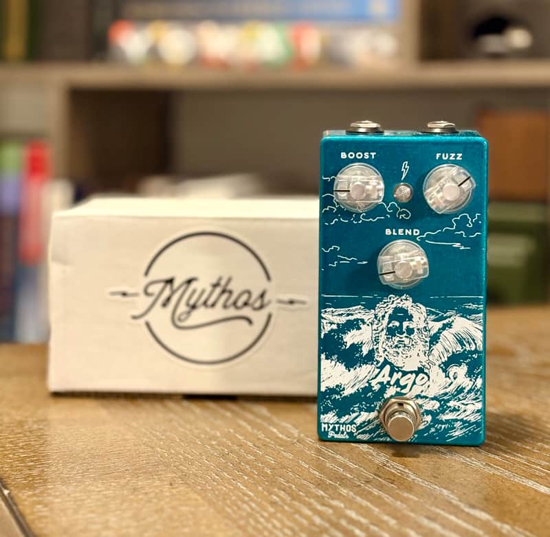 Mythos Pedals Argo Octave Fuzz 2019 - Teal image 1