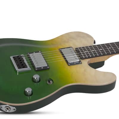 Schecter PT Classic Caribbean Fade Burst w/Case image 2