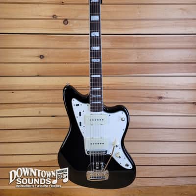 LIMITED EDITION Fender Dealer Exclusive American Vintage II 1966 Jazzmaster with Fender G&G-Style Black Tweed Hard Case - Black, Rosewood Fingerboard, Matching Headstock image 2