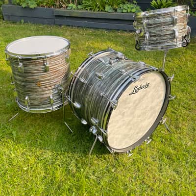 Ludwig Superclassic 1960s - Blue Oyster Pearl image 11