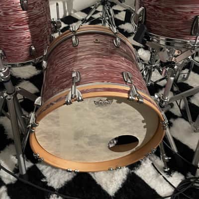 Ludwig Classic Maple Jazzette Outfit 8x12 / 14x14 / 14x18" Drum Set 2022 - Present - Vintage Pink Oyster image 3